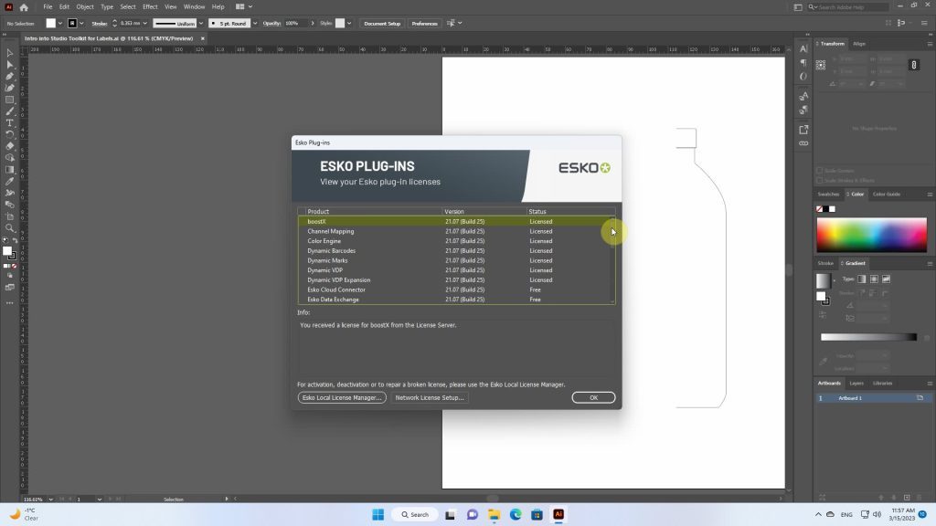 Esko-Studio-and-DeskPack-21-7-for-illustrator-CC-2021